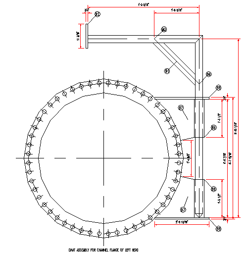 Channel Flange Davit