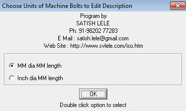 Edit Description of nut bolts