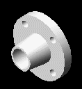 3D Weld Neck Flange