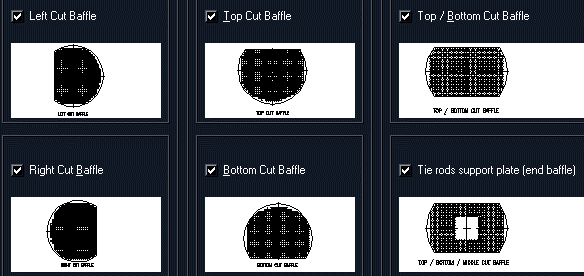 Type of Baffles