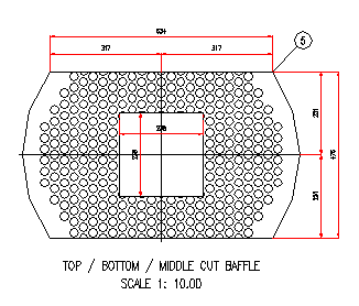 Top / Bottom / Middle Cut Baffle