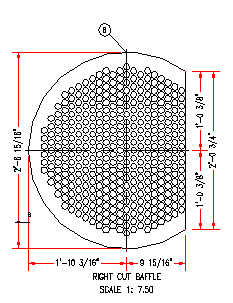 Right Cut Baffle