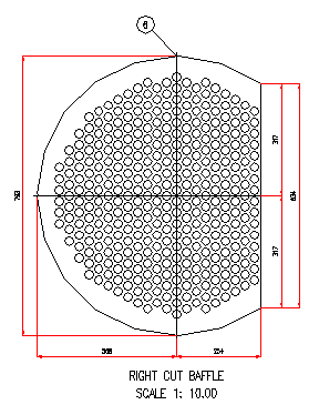 Right Cut Baffle