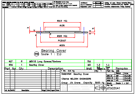 Bearing Cover