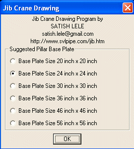 Jib Dialog Box 20