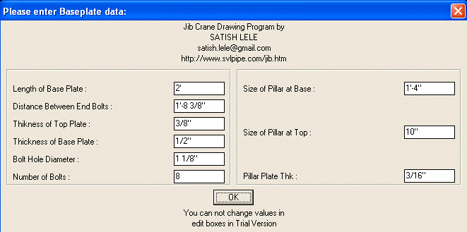 Jib Dialog Box 21