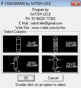 Dialog Box to insert Column / Towers