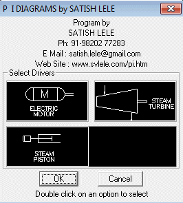 Dialog Box to insert Drives