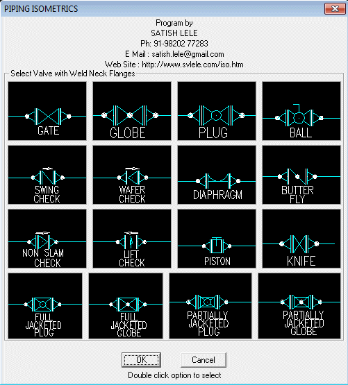 Valves with Weld Neck flanges